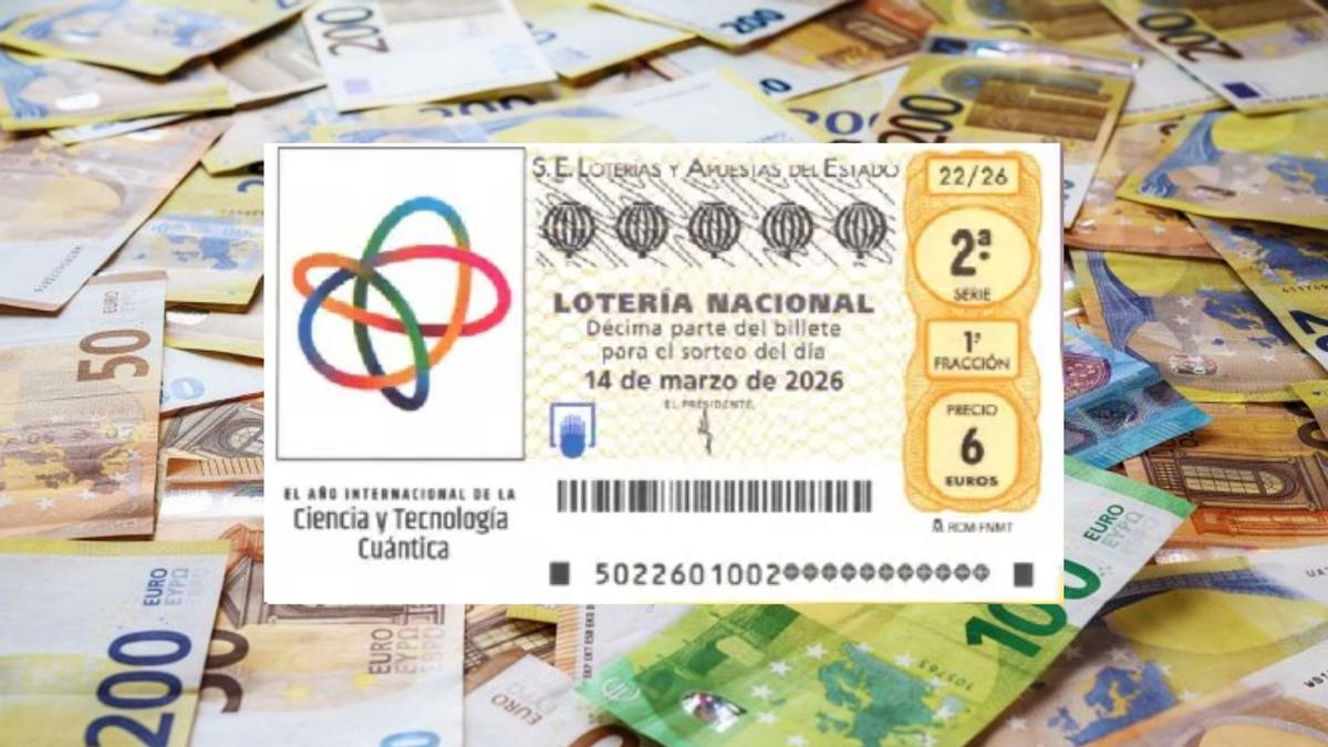 Sorteo de la Lotería Nacional del 14 de marzo de 2026