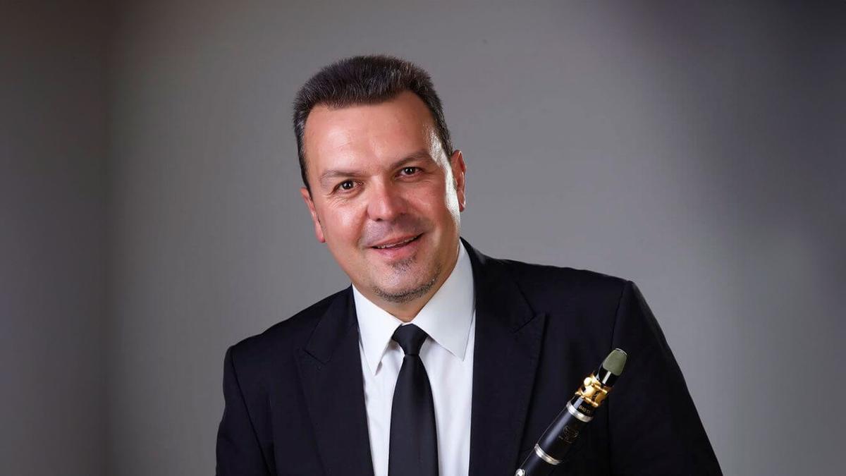 El clarinetista Juan Ferrer.