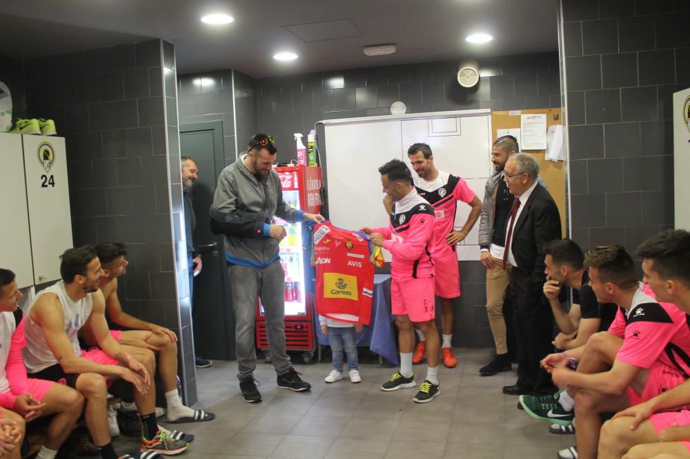 El campeón de Europa motiva a la plantilla