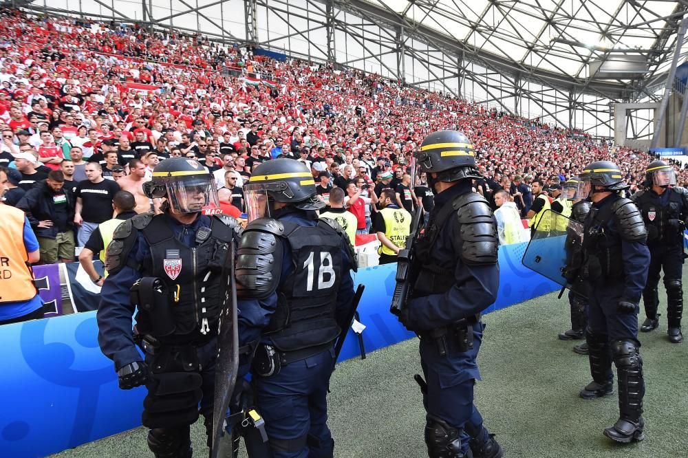 Eurocopa 2016: enfrentamientos entre húngaros y policía