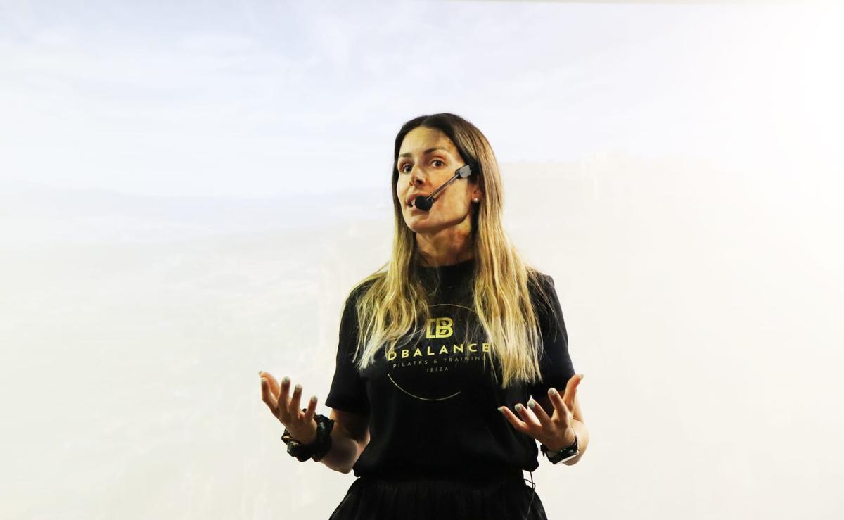 Tamara de León, durante su sesión.