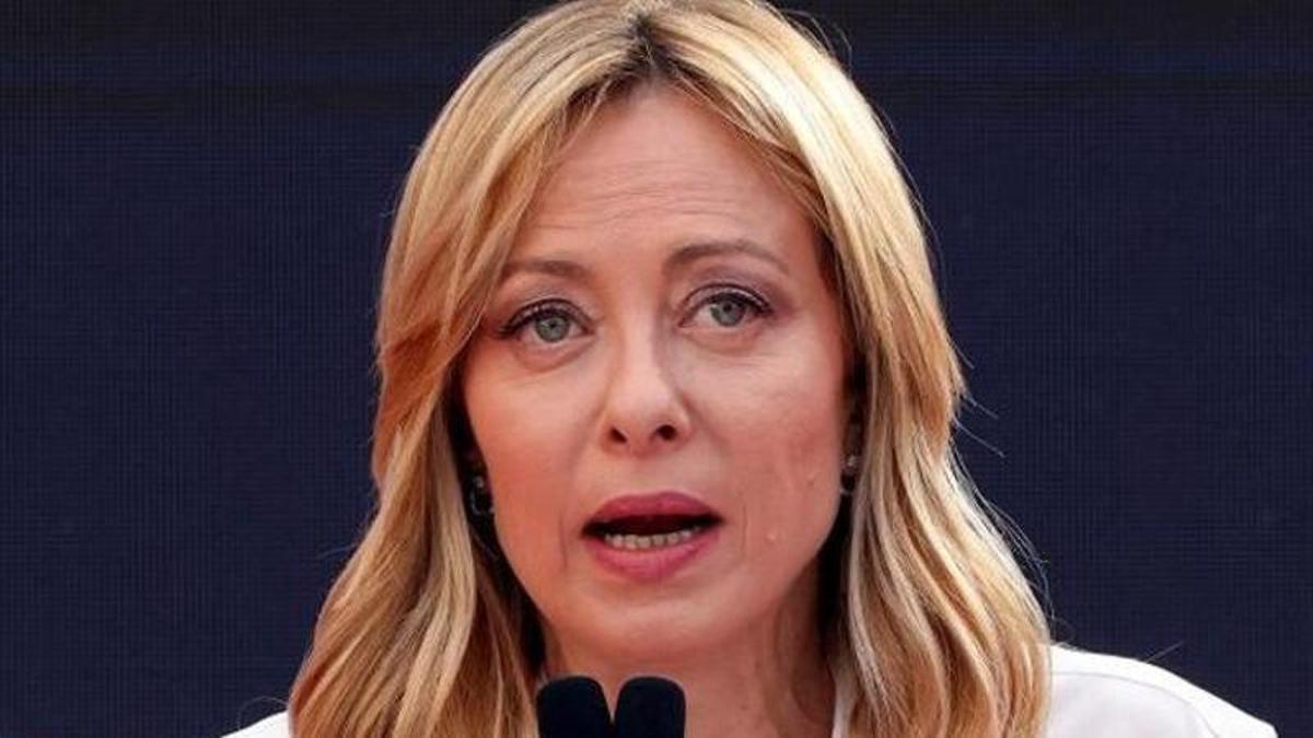 La primera ministra italiana, Georgia Meloni. | ALESSIA PIERDOMENICO / BLOOMBERG