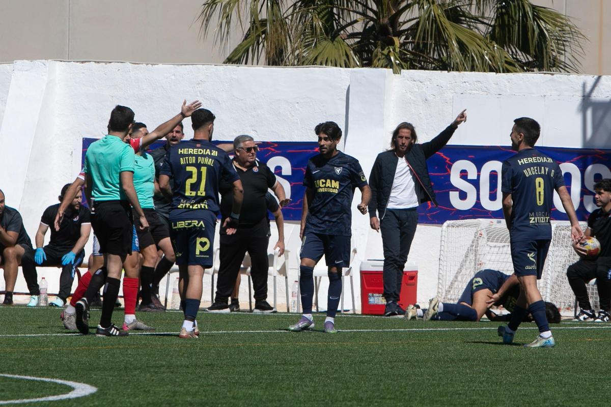 Las imágenes del partido entre el Deportivo Minera y el UCAM