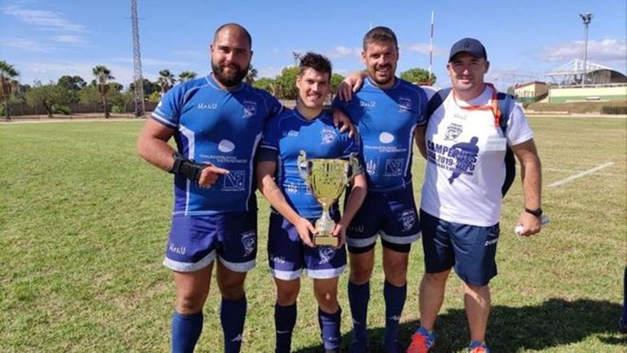 El Akra Bárbara Alicante Rugby, nuevo equipo de la División de Honor B tras ganar la fase de ascenso en Valencia