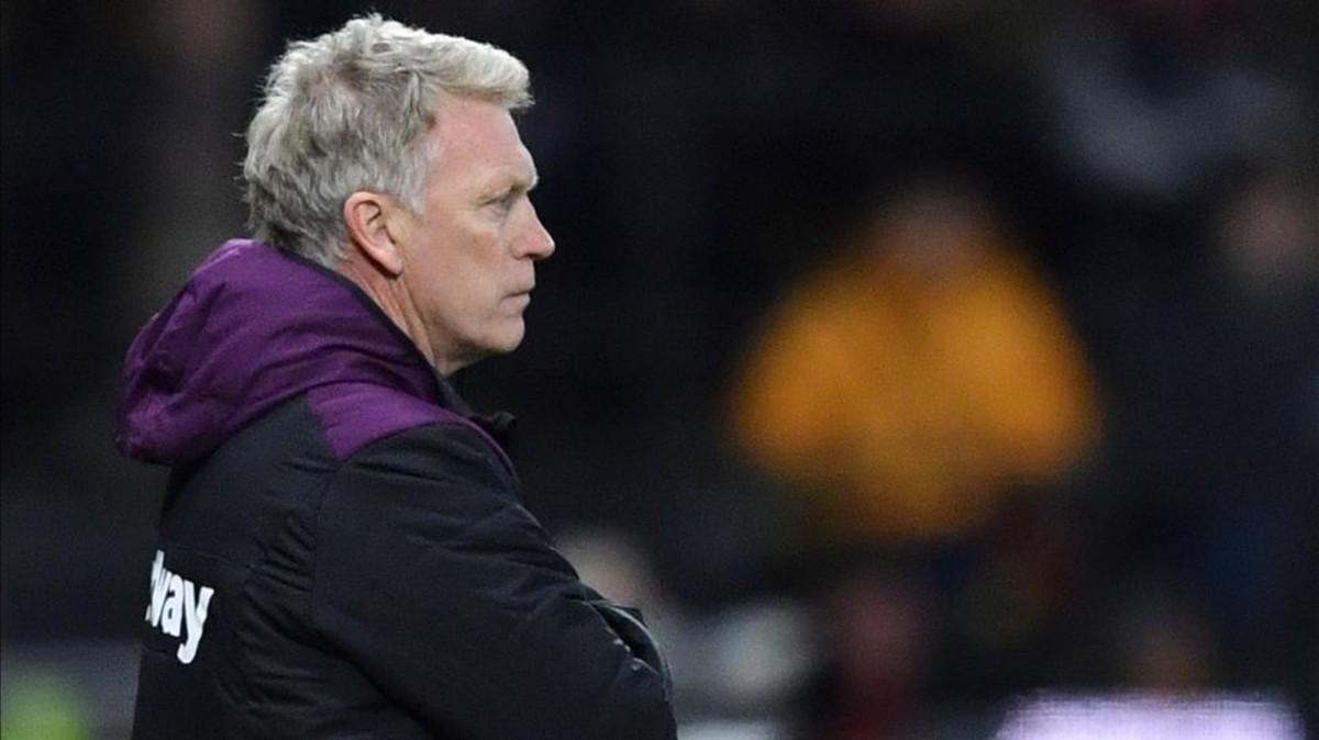 Moyes, impotente ante la derrota