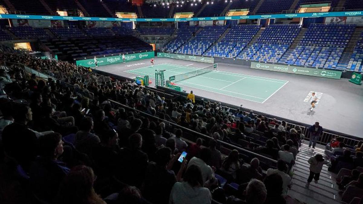 Las gradas del Palacio de Deportes Martín Carpena mostraron un aspecto inmejorable. | DAVIS CUP