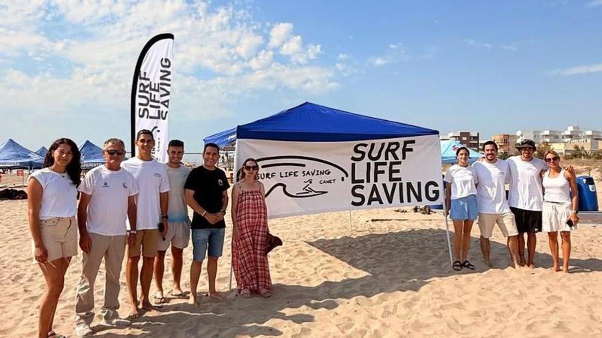 Surf life saving Canet