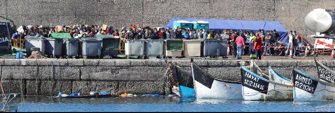 Llegada de migrantes a Canarias en las últimas 24 horas