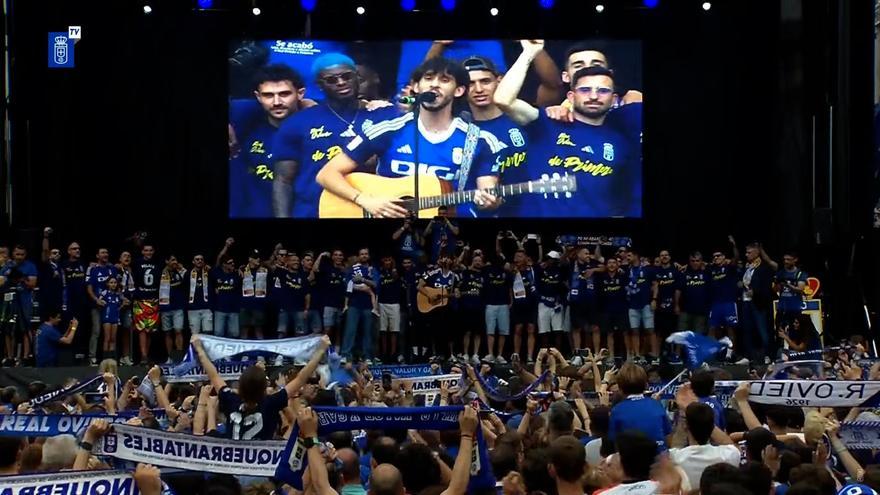 Oviedo canta su regreso