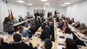 abertran37566994 barcelona 06 03 2017 politica reunion de la ejecutiva del pd170306115213