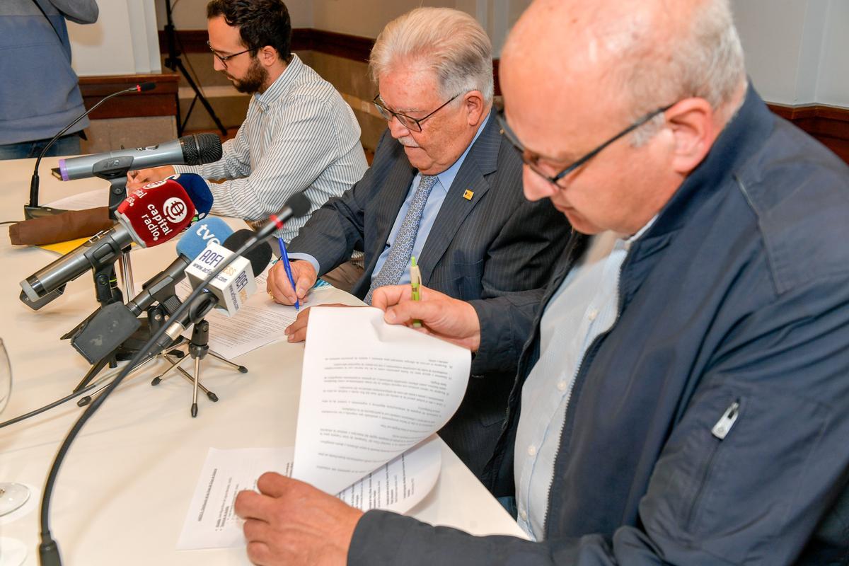 Pacto de gobierno en Santa Brígida Pacto de gobierno en Santa Brígida