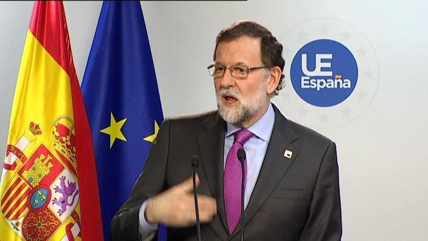 Rajoy: "Yo no voy a hacer ninguna moción de censura contra Iglesias"