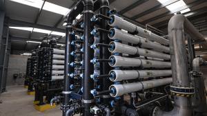 Imagen de archivo de las instalaciones de la potabilizadora del Besòs