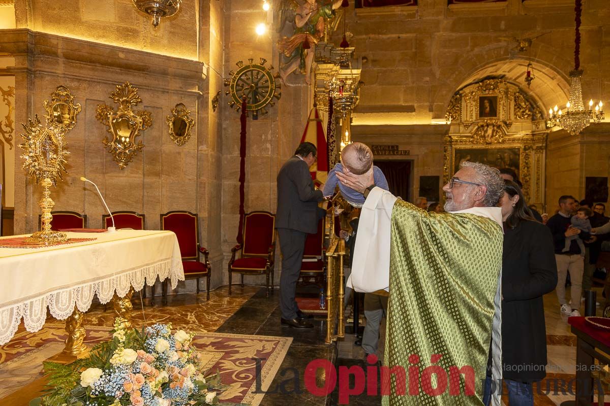 Presentación a la Vera Cruz de Caravaca de los niños nacidos en 2023