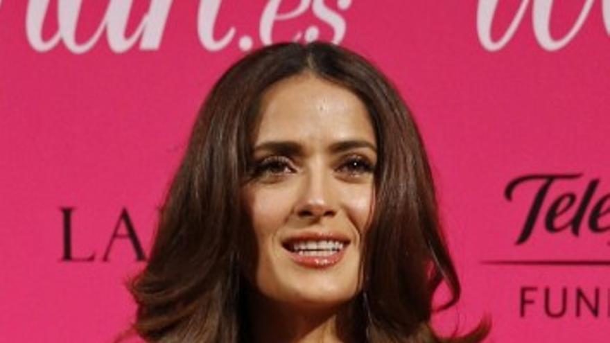 Salma Hayek, con la Reina Letizia