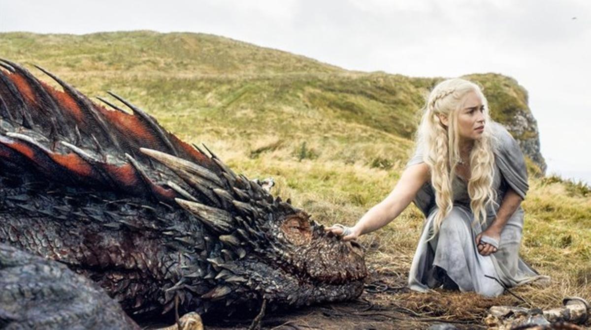 Emilia Clarke, a ’Juego de tronos’. Emilia Clarke, a ’Juego de tronos’.