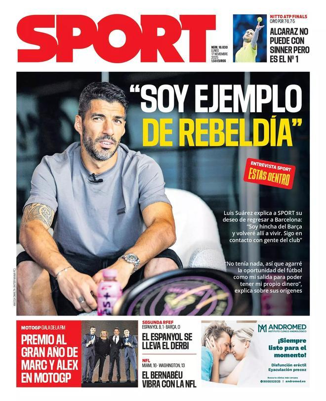 Las portadas de la prensa deportiva de hoy