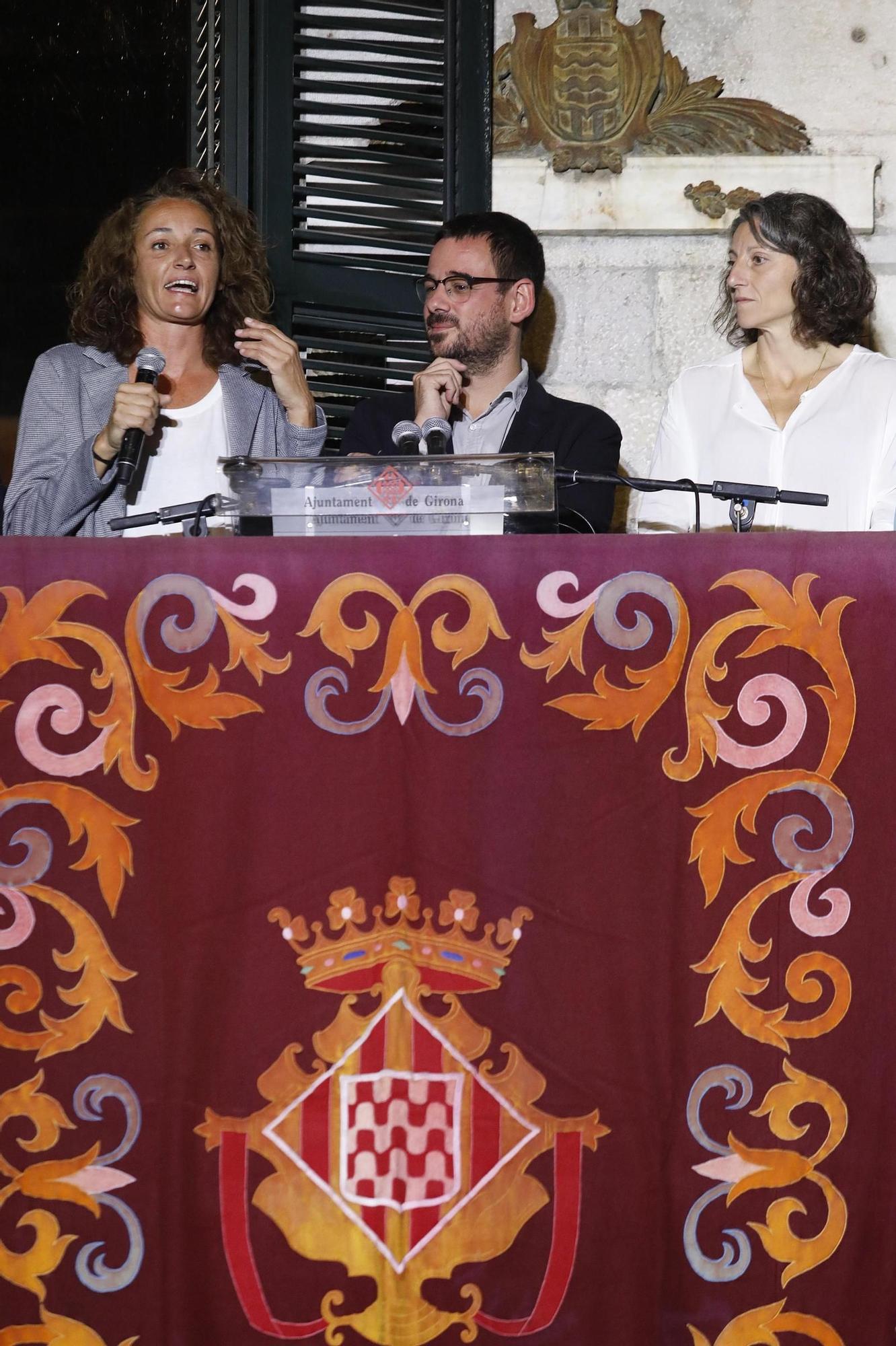 El pregó de Fires de Girona reivindica l’esport femení i les «dones valentes»