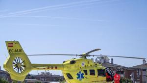 Un helicóptero del Servicio de Emergencias Médicas (SEM) en una imagen de archivo.