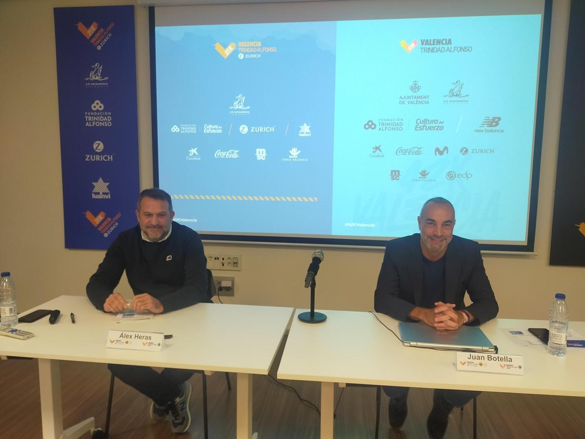 Álex Heras y Juan Botella