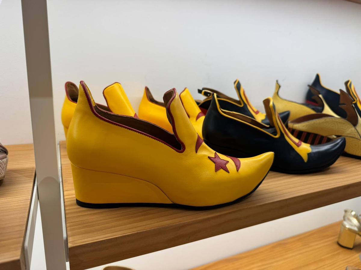 Zapatos de Moros y Cristianos de Elda