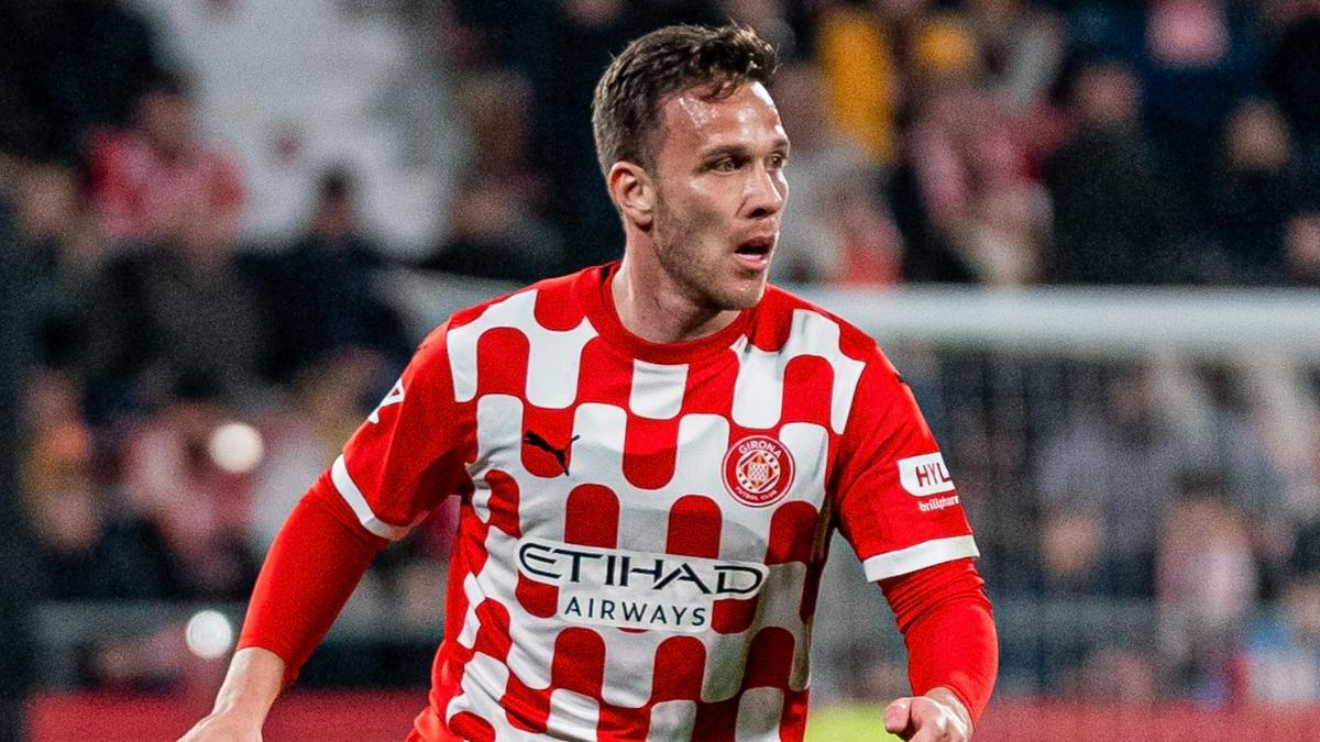 Arthur apenas pudo aparecer en su debut con el Girona