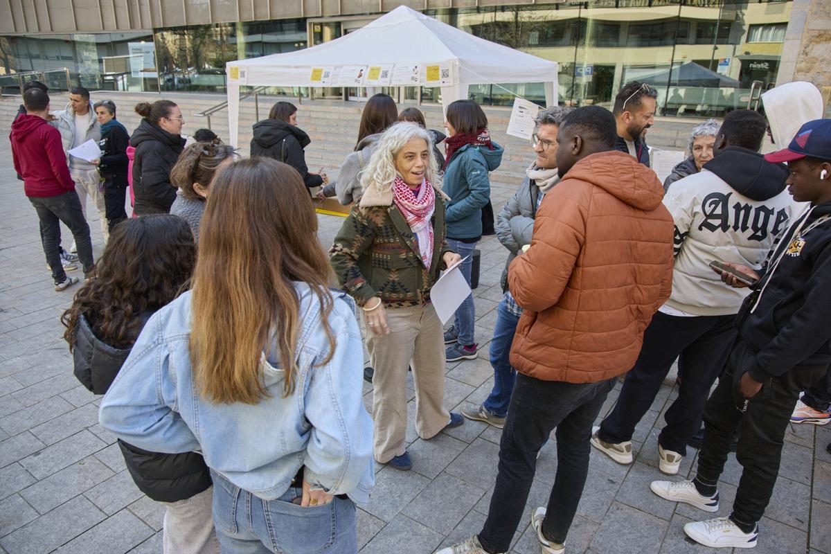 Les imatges de l'acte de la Coordinadora Obrim Fronteres Les imatges de l'acte de la Coordinadora Obrim Fronteres