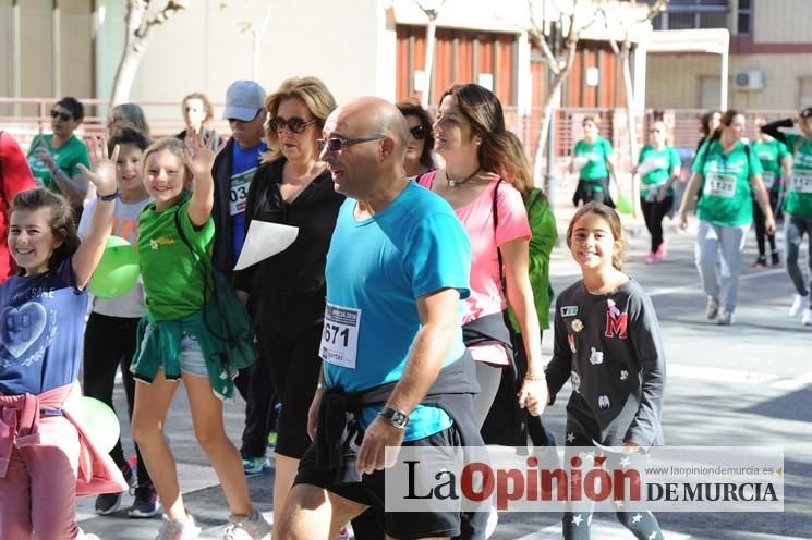 2.000 personas marchan contra el cáncer en Murcia