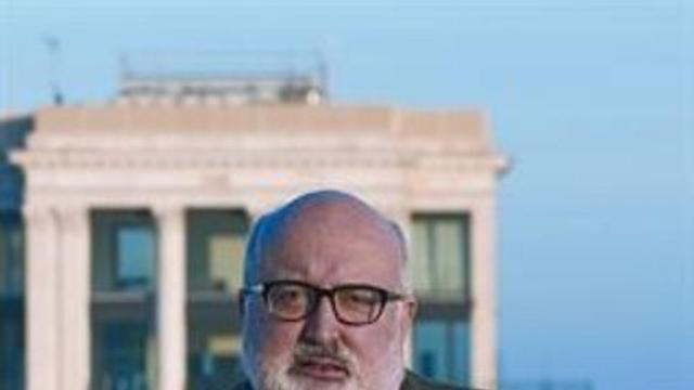 Valentí Puig, en un céntrico hotel de Barcelona.