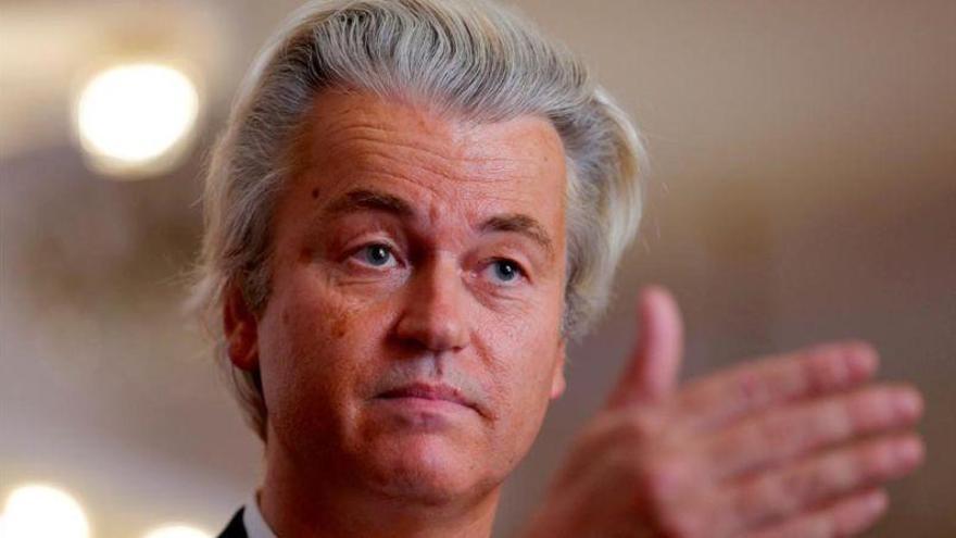 El ultraderechista holandés Wilders suspende sus actos campaña tras la detención de uno de sus agentes seguridad