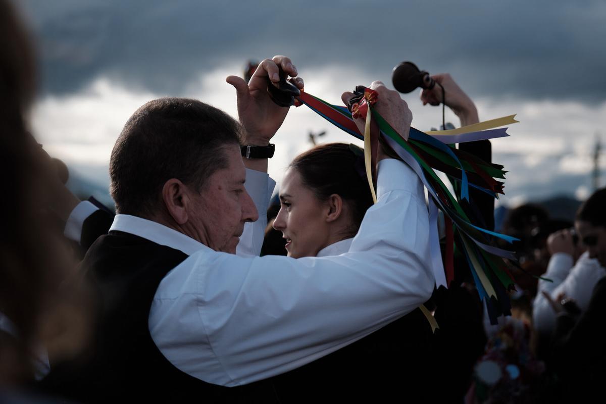 Celebración de la Fiesta Mayor de Verdiales en Puerto de la Torre