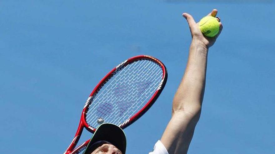 Hewitt, ayer en Melbourne.