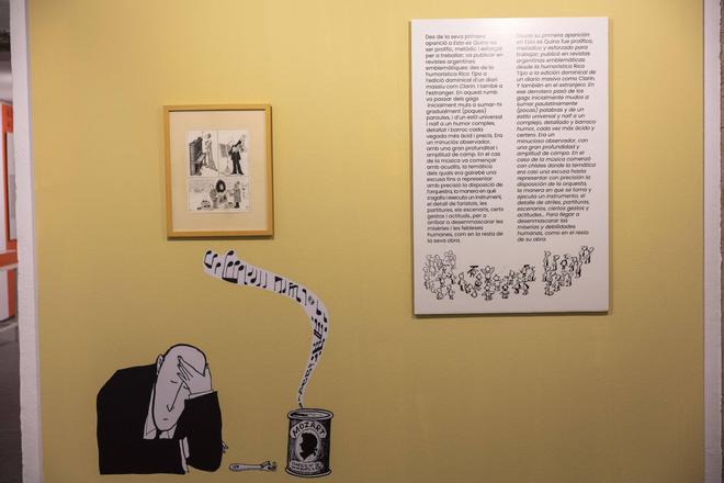 Còmic Nostrum 2024: Quino descubre en Palma una de sus grandes pasiones: la música