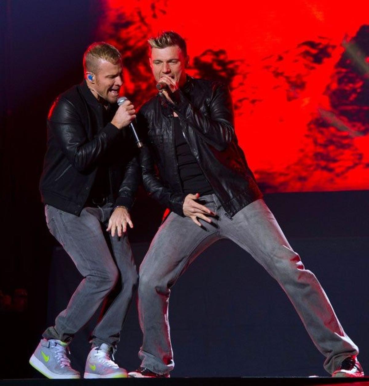 Brian Litrell y Nick Carter