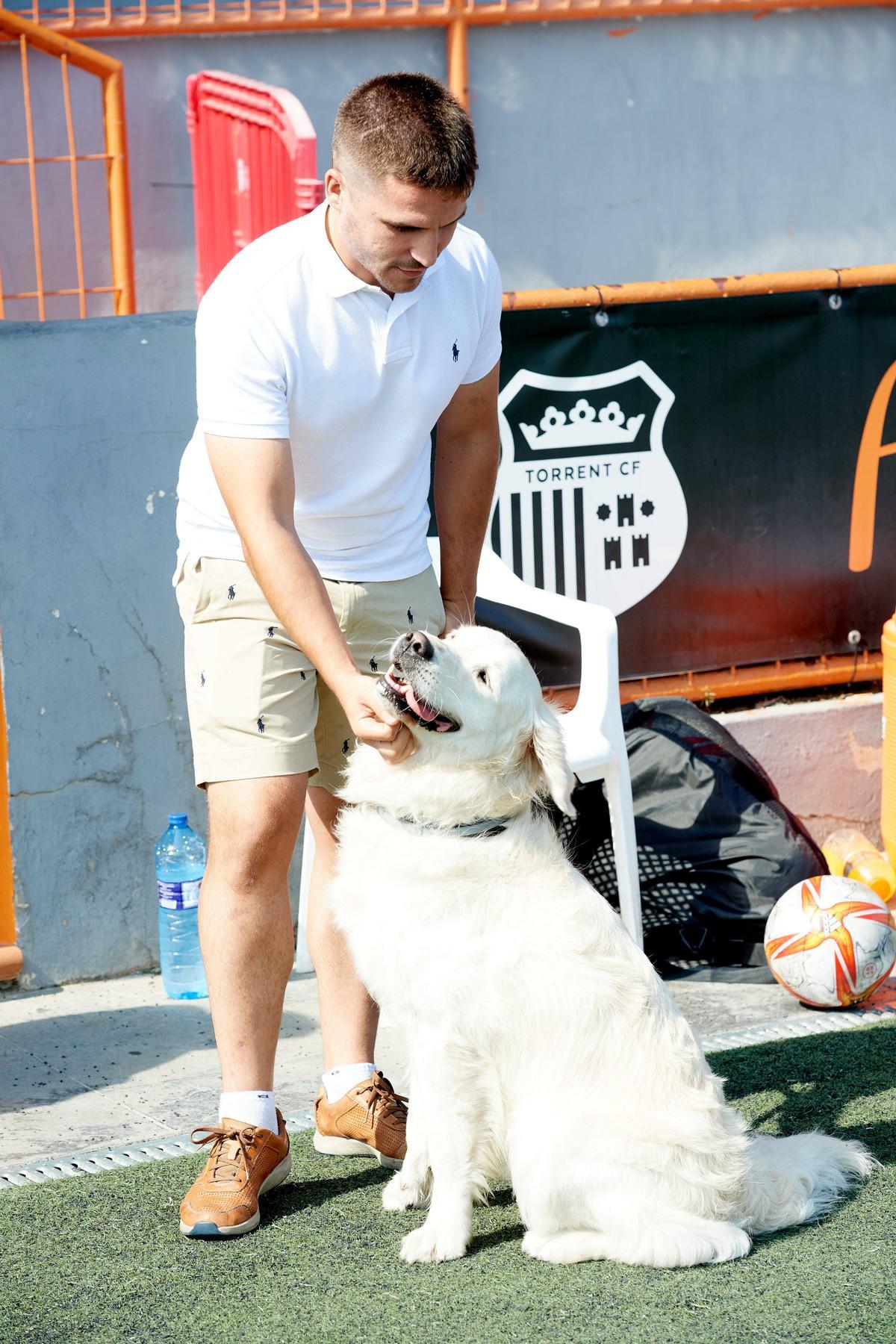 El Torrent C.F. homenajea a Pablo Cantero tras su sexta plaza en Tokio 2020 con la selección española de Fúbol-5 para ciegos