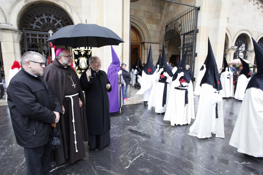 Procesión del sábado Santo en Gijón, suspendida po