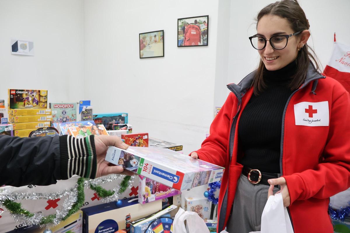 Entregas de juguetes a familias