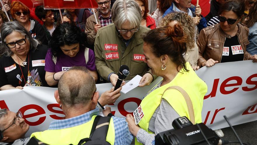 Los Comités Dana piden a CCOO y UGT que se unan a la huelga general para &quot;tumbar&quot; a Mazón