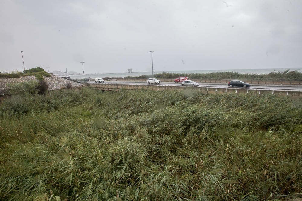 La gota fría causa inundaciones en la ciudad de Alicante