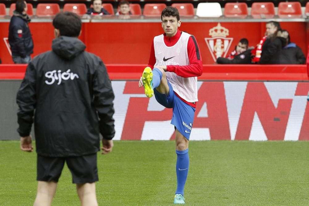 El partido entre el Sporting y el Alavés, en imágenes