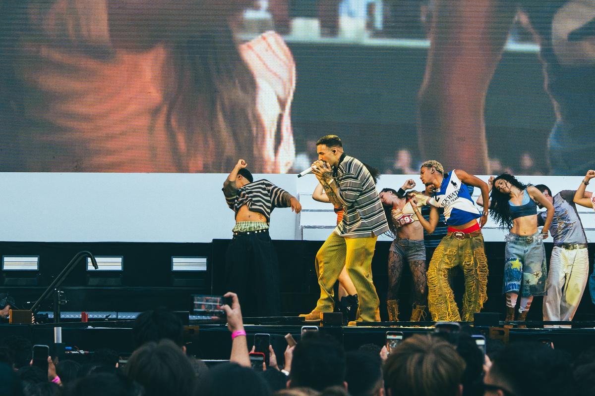 Las imágenes del concierto de Rels B en el Metropolitano de Madrid