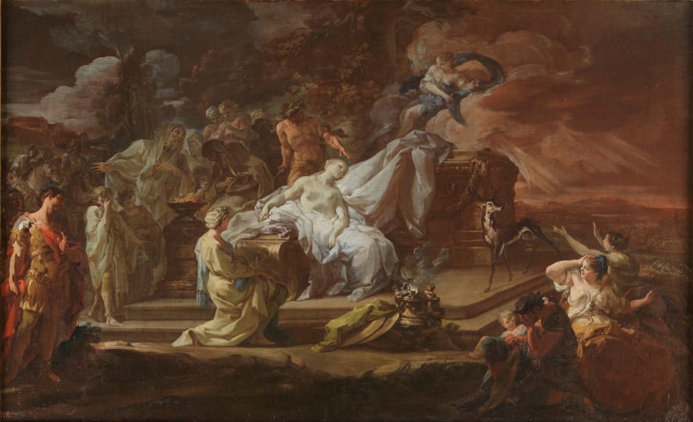 Corrado Giaquinto: El sacrificio de Ifigenia (1759-1760)