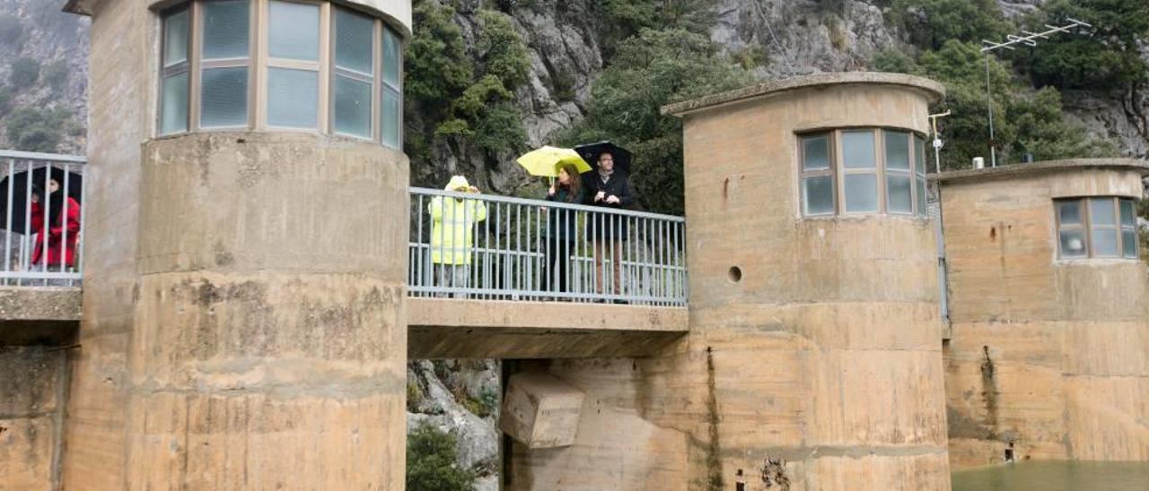 Los embalses de la Serra estaban a finales de febrero al 98,87% de su capacidad.