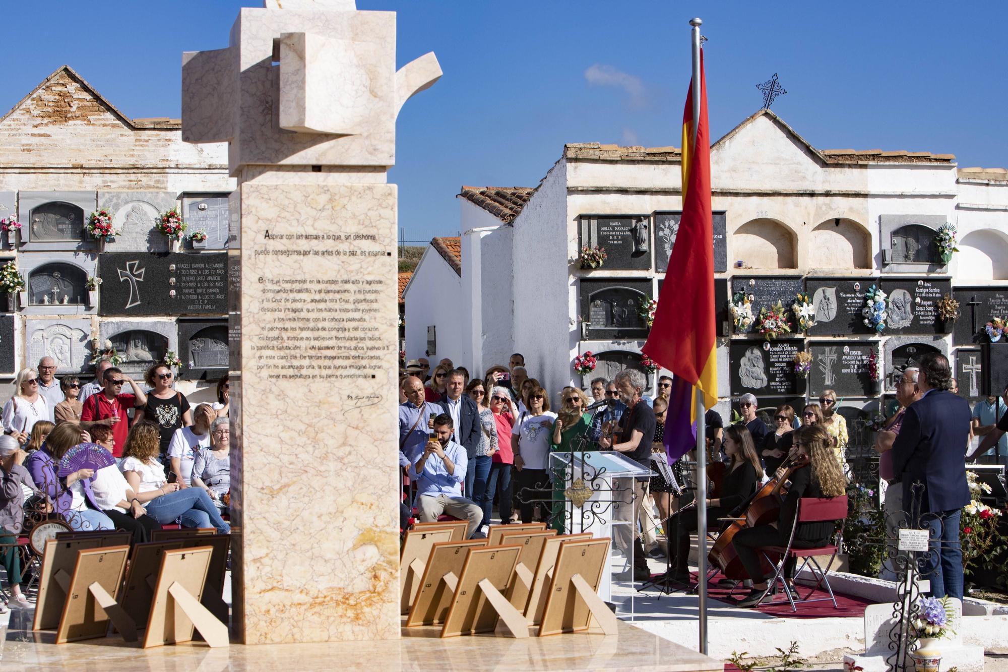 Memorial en recuerdo de las víctimas del franquismo en Enguera