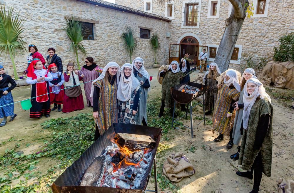 'Els Reis de La Marina", galería del campamento de los Reyes Magos en la Vila Joiosa