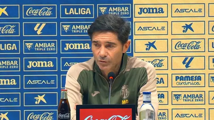 Marcelino: "Estamos en una dinámica negativa"