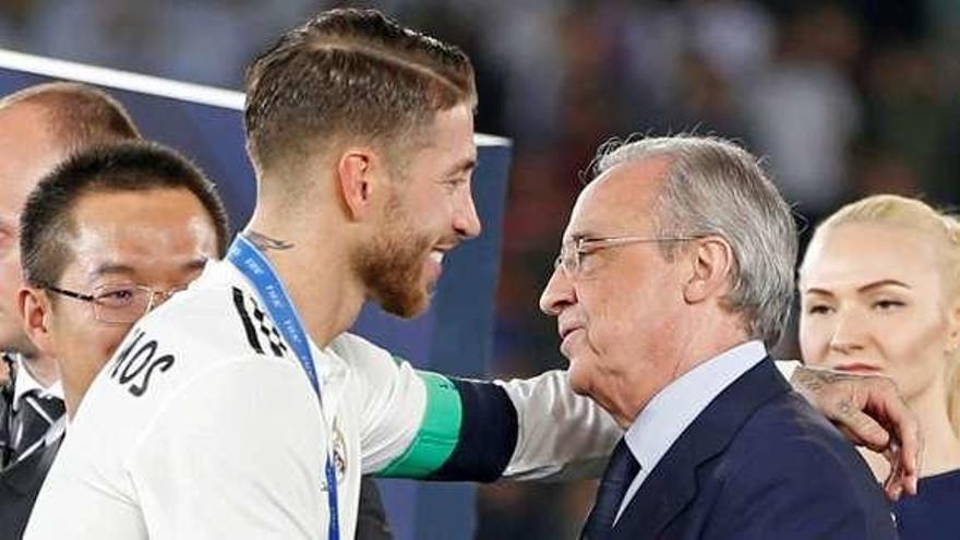 Ramos y Florentino, en una foto de archivo.