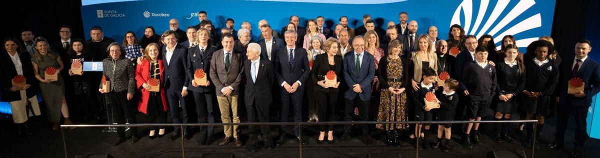 Gran fiesta en el Palacio de Congresos para celebrar el “éxito colectivo” del Xacobeo 21-22 | DAVID CABEZÓN