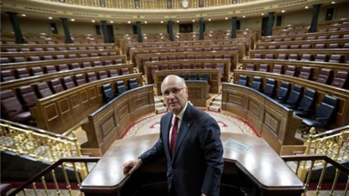 Duran Lleida, el pasado 14 de noviembre, en el Congreso.