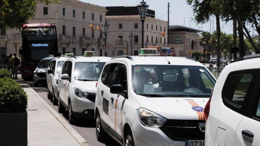 Enfado del taxi balear por no poder reunirse con la consellera Marta Vidal